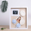 Hot Sale 3D Showcase Keepsake Art  Home Decoration MDF 8x10 Black with Linen Board Photo Display Case Shadow Box